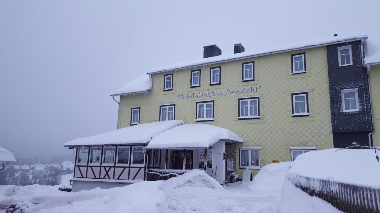 Hotel Schoene Aussicht Masserberg Εξωτερικό φωτογραφία